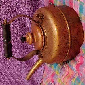 Copper teapot